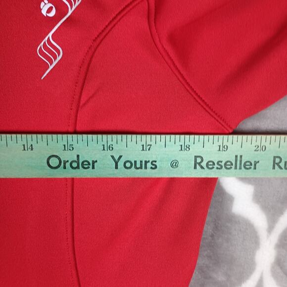 Pearl Izumi Elite Jacket Women L Red White Zip Cycling Windstopper - Picture 6 of 12